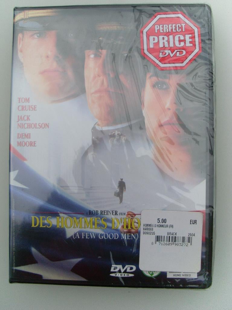 DVD Des Hommes d'honneur (A few good men)- 1 keer bekeken, Vanaf 9 jaar, Ophalen of Verzenden, Zo goed als nieuw, Drama
