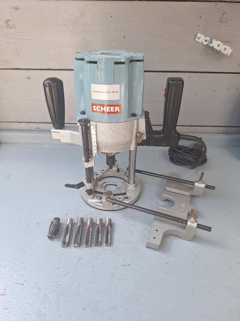 Scheer HM16 bovenfrees, Ophalen of Verzenden, Gebruikt, Elektrisch, Bovenfrees