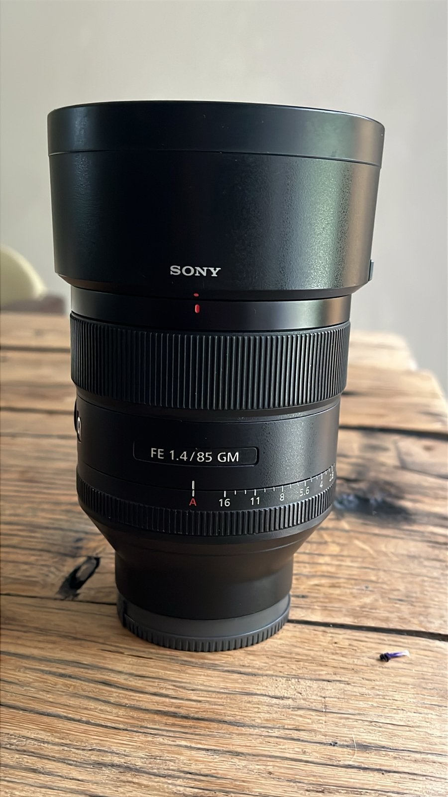 Sony FE 85mm f/1.4 GM objectief, Audio, Tv en Foto, Fotografie | Lenzen en Objectieven, Ophalen, Sony E-mount, Sony, Autofocus