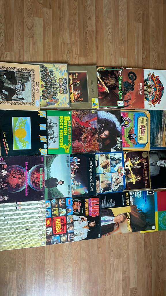 Vinyl pop rock 24 lp.’s, Ophalen of Verzenden, Gebruikt, Overige formaten