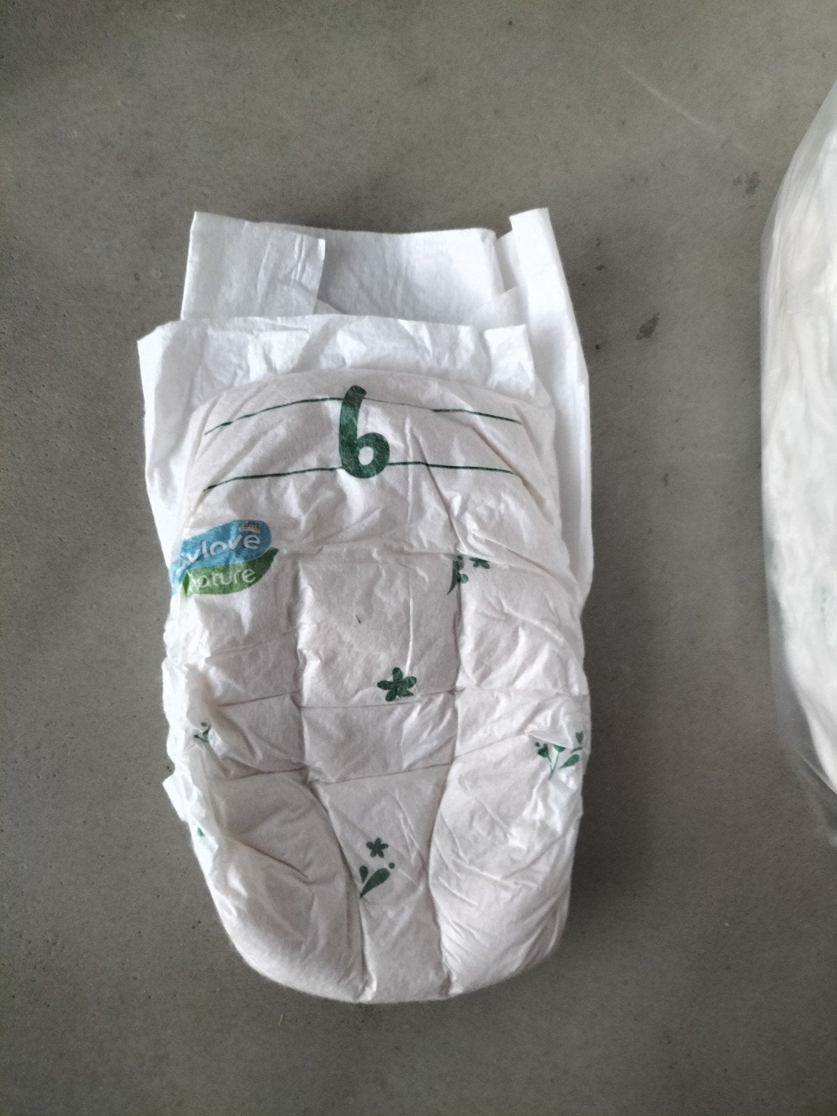 Ecologische luiers Maat 6 (XL 15-20 kg) - ongeveer 150 stuks, Ophalen of Verzenden, Nieuw