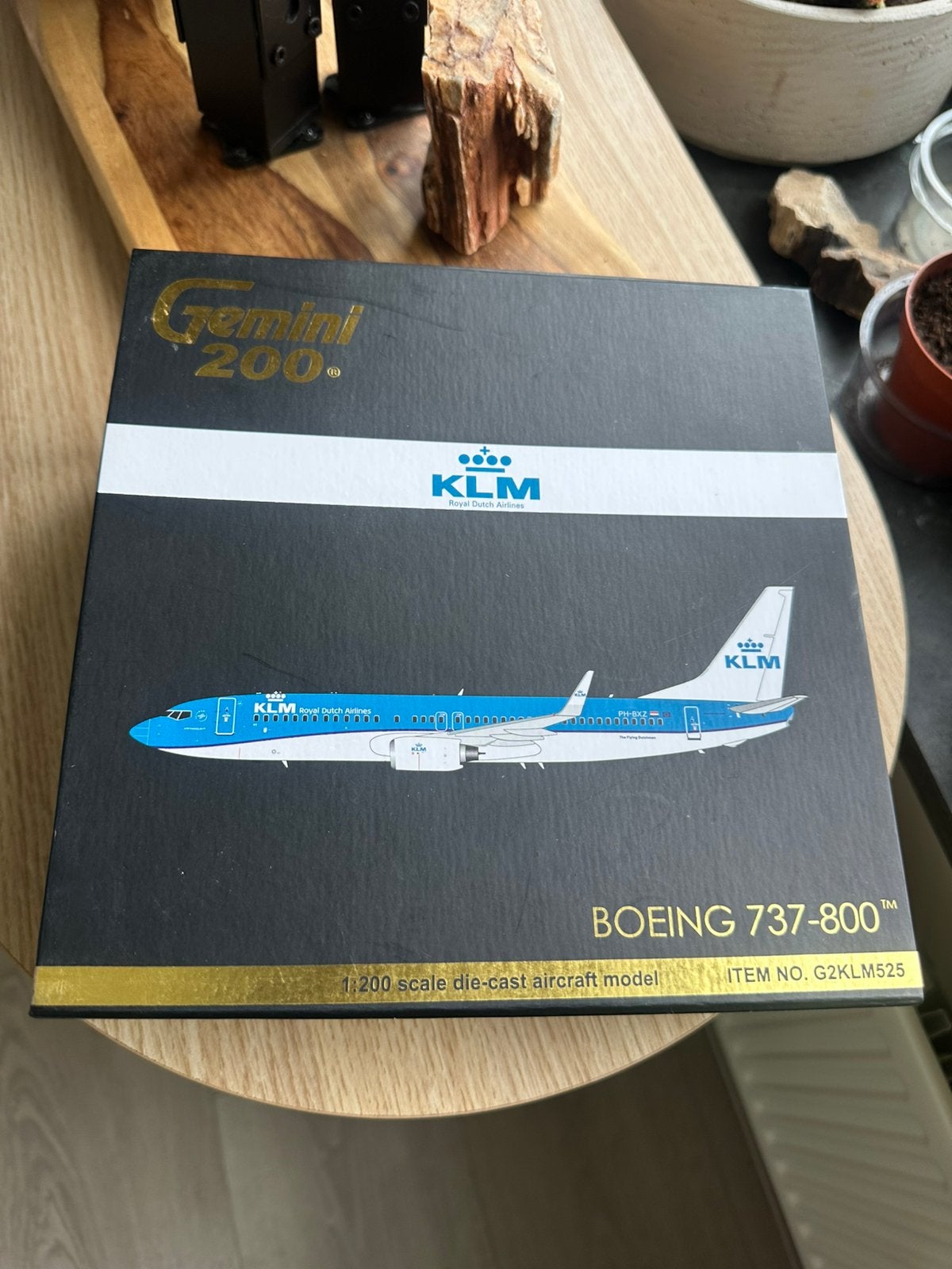 Gemini200 - KLM Boeing 737-800 PH-BXZ 1:200, Verzamelen, Luchtvaart en Vliegtuigspotten, Ophalen of Verzenden, Nieuw, Schaalmodel