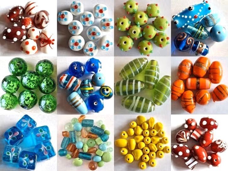 Nieuwe glas kralen sets voor 1 euro, Verzenden, Nieuw, Kraal