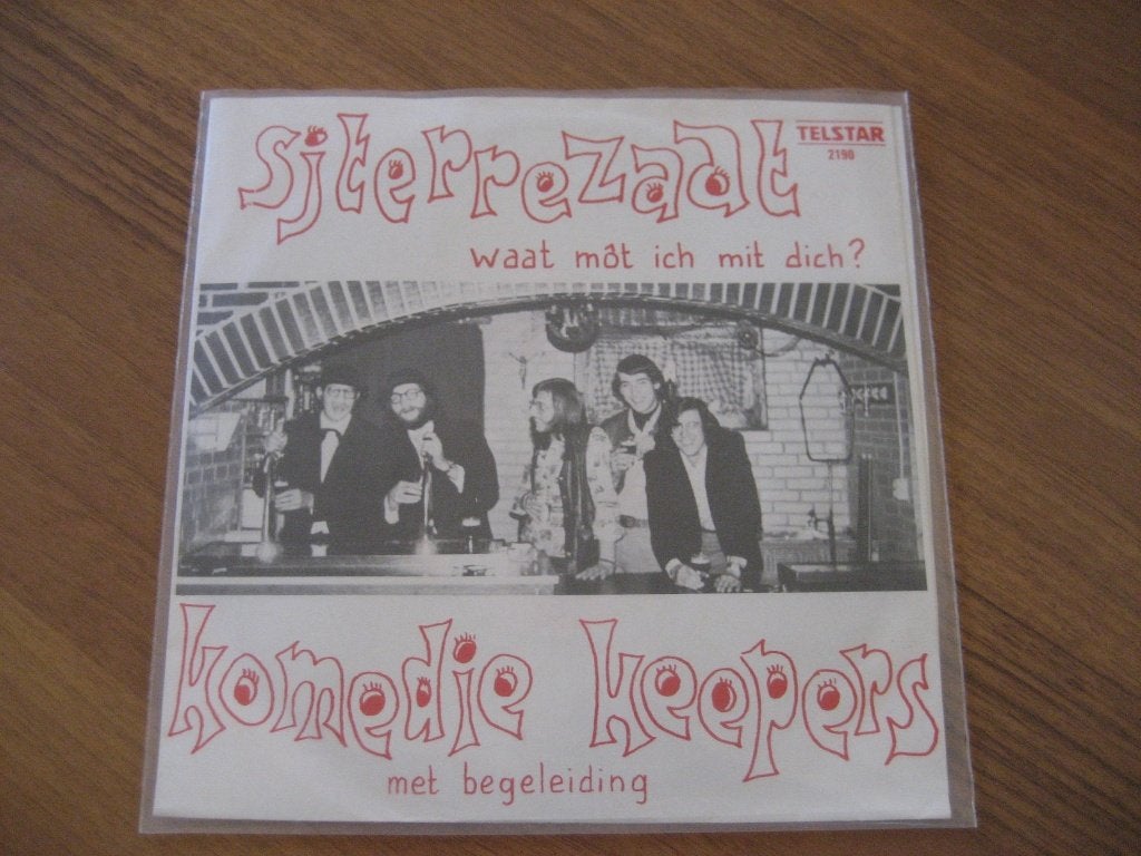 Komedie keepers single telstar lable, Ophalen of Verzenden, Zo goed als nieuw, 7 inch