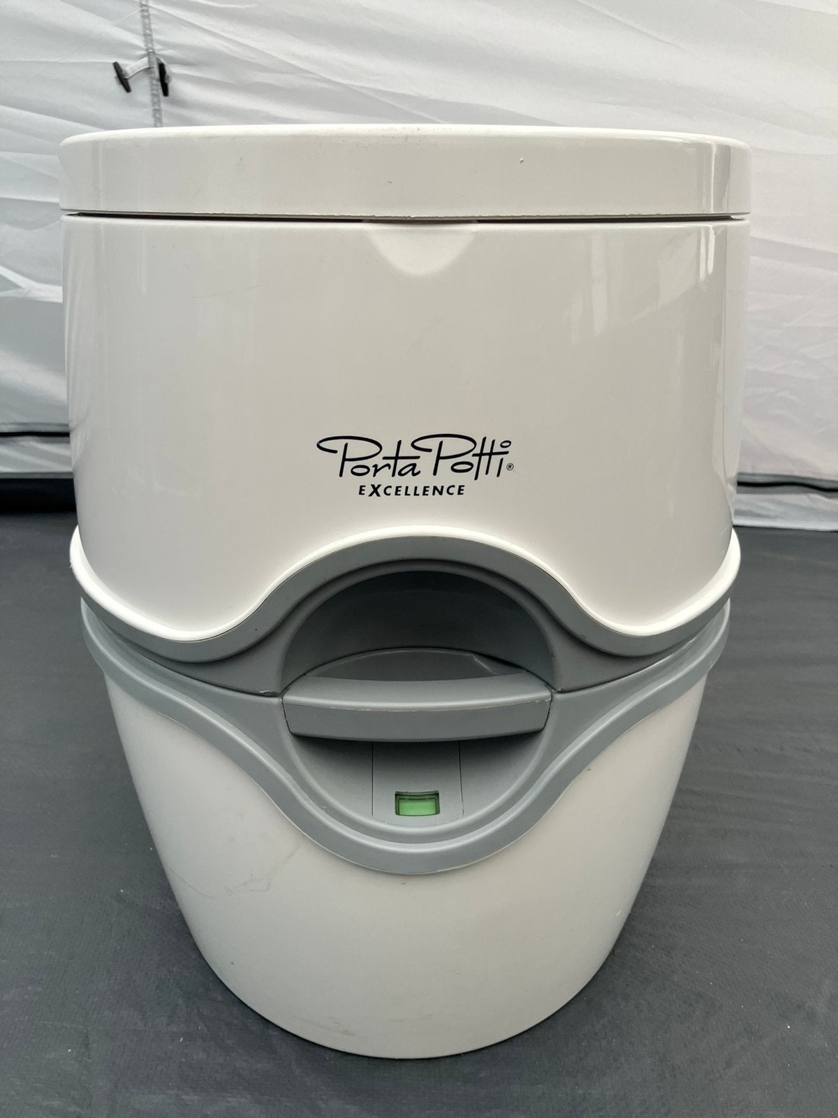 Witte Porta Potti Excellence van Thetford, Ophalen, Gebruikt