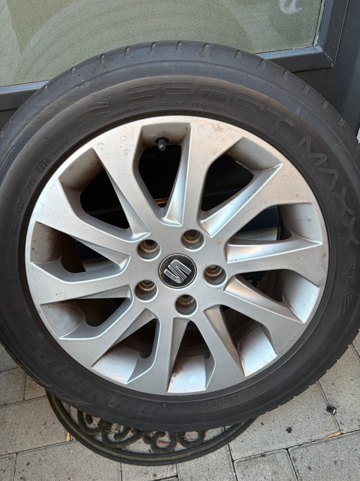 Set van 4 SEAT style velgen 16”, Ophalen, Zo goed als nieuw