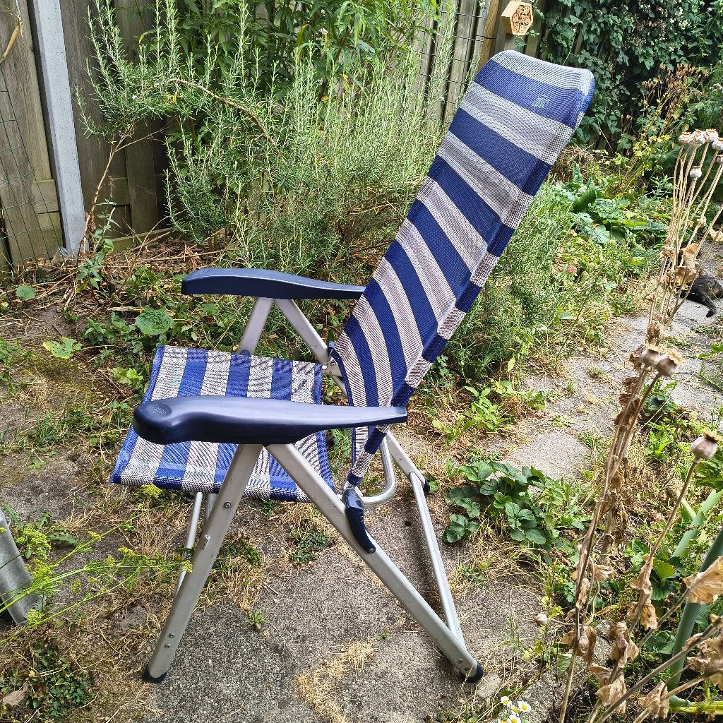 Kampeerstoel Crespo, Ophalen, Gebruikt, Campingstoel