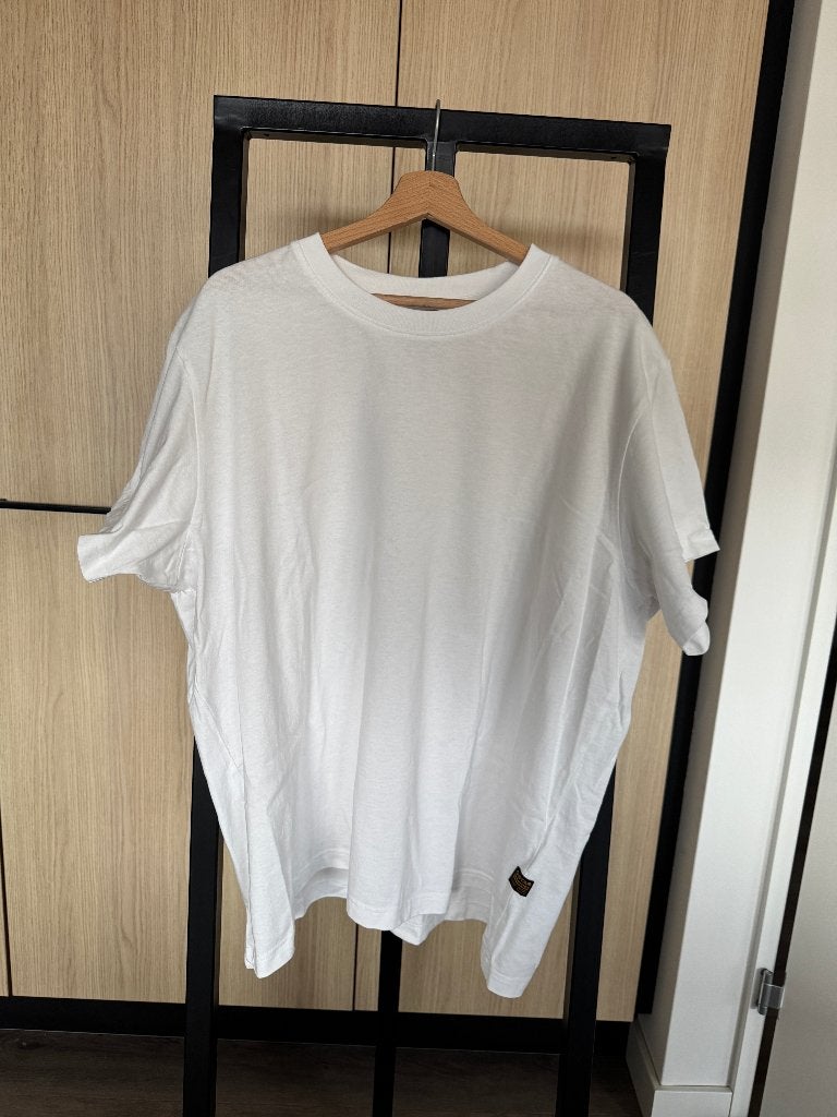 T-Shirt XL Wit - G-star Raw Gstar, G-Star Raw, Wit, Maat 56/58 (XL), Ophalen of Verzenden