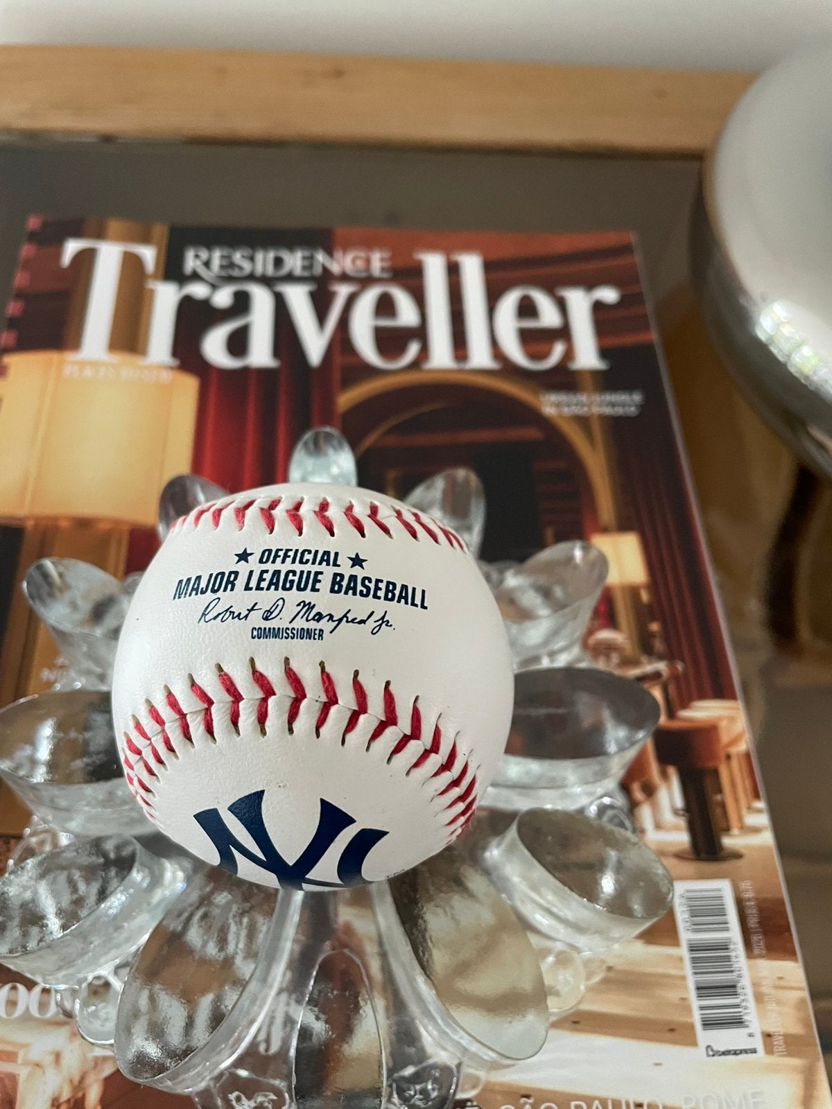 Rawlings MLB New York Yankees Team Logo Baseball honkbal, Ophalen of Verzenden, Nieuw