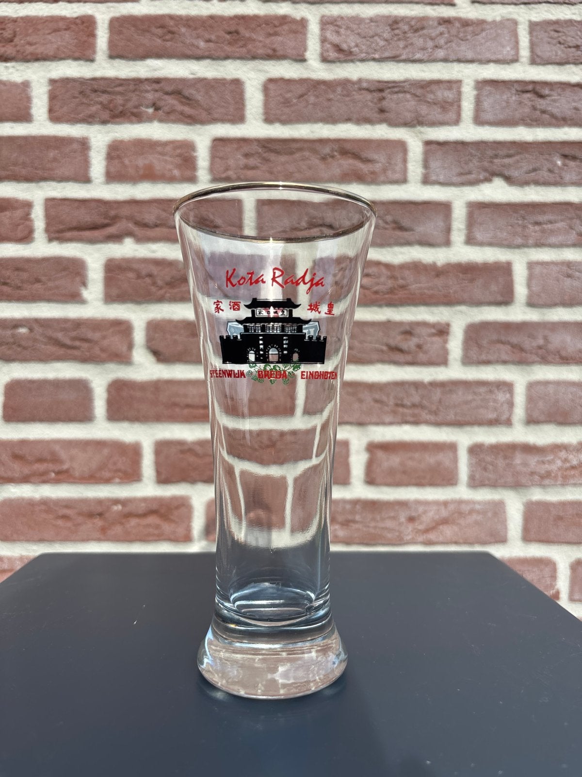 Heineken en Kota Radja Bierglas, Ophalen of Verzenden, Gebruikt, Bierglas