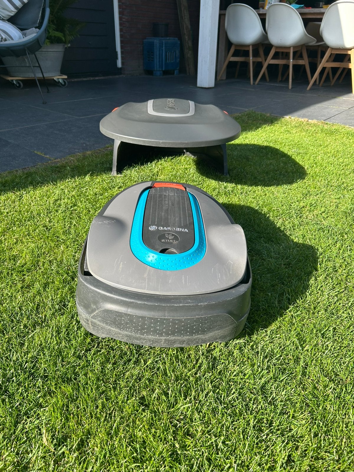 Robotmaaier Gardena Smart Sileno City 500 + Smart Gateway, Ophalen, Gebruikt, Minder dan 20 cm, Met regensensor