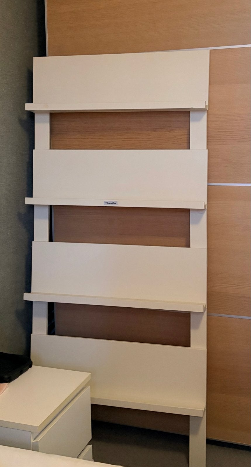 Tijdschriftenrek MaximaVida - 177x80 cm, Huis en Inrichting, Kasten | Boekenkasten, Ophalen, Met plank(en), Gebruikt, 50 tot 100 cm