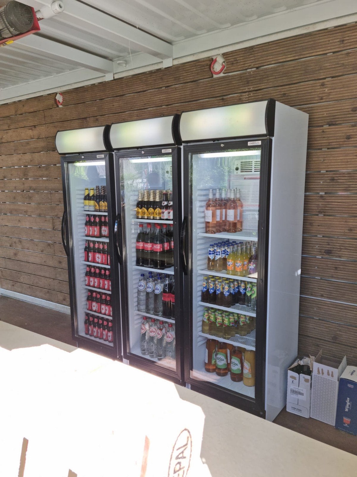 Glazen Deur Koelkasten - Perfect voor Horeca, Ophalen, Gebruikt