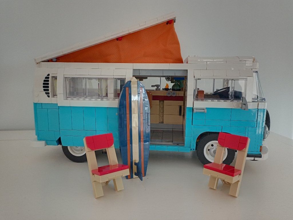 Lego 10279 VW T2 Camper, Lego, Ophalen of Verzenden, Zo goed als nieuw, Compleet