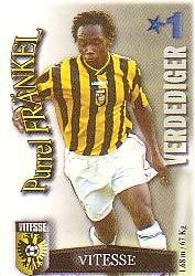 Voetbalplaatje	Purrel Fränkel	Vitesse, Verzenden, Zo goed als nieuw, Vitesse, Poster, Plaatje of Sticker