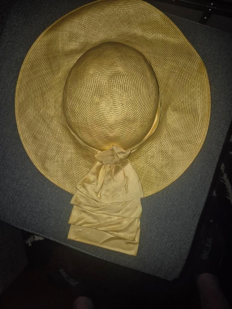 Vintage Matelot Modetuto Strohoed - Leiden/Putten 1940/1950, Ophalen of Verzenden