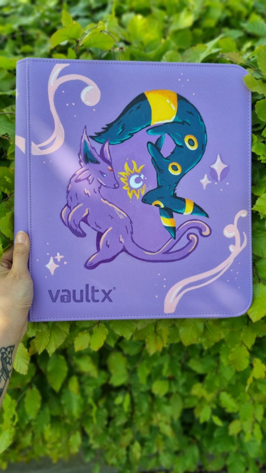 VaultX 12 pocket custom binder paars, Ophalen of Verzenden