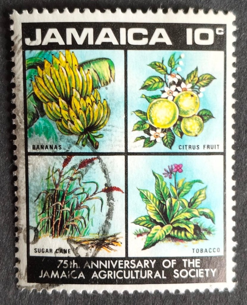 JAMAICA - 75 jaar landbouw 1970, Verzenden, Gestempeld, Noord-Amerika