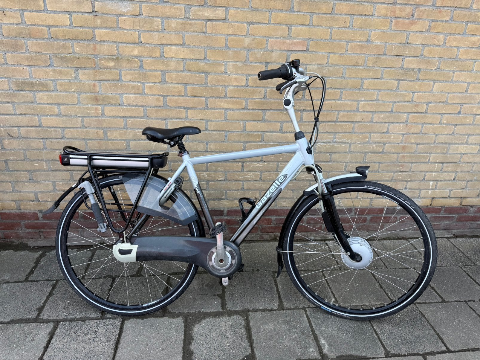 Nette gazelle orange innegy elektrische herenfiets, Ophalen, Minder dan 10 versnellingen, Zo goed als nieuw, Gazelle