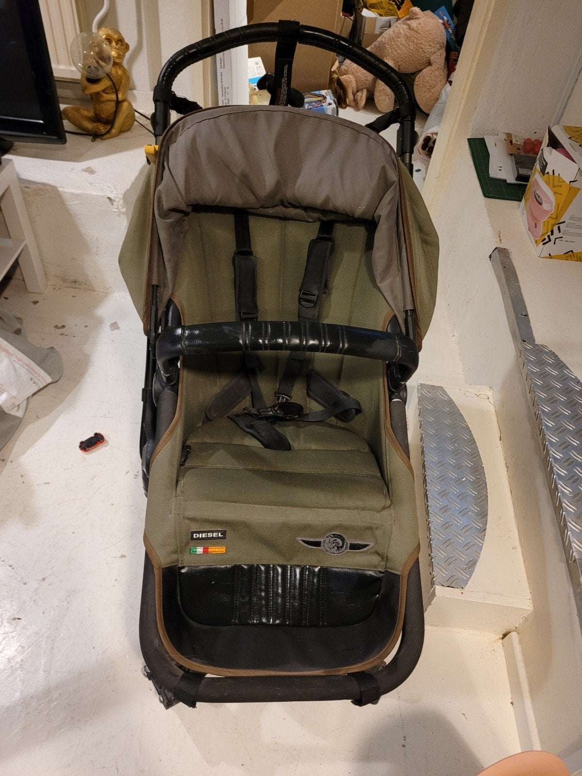 Bugaboo Cameleon 3 Diesel kinderwagen met reiswieg, Gebruikt, Bugaboo, Ophalen of Verzenden, Combiwagen