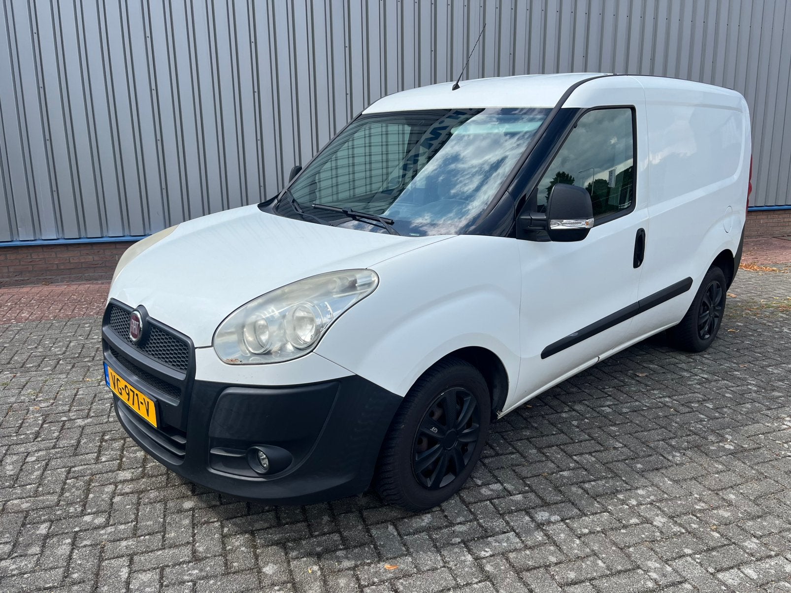 Fiat Doblo 1.6 D 66KW 2014 AUTOMAAT!, Auto's, Bestelauto's, Euro 5, Stof, 4 cilinders, Elektrische ramen