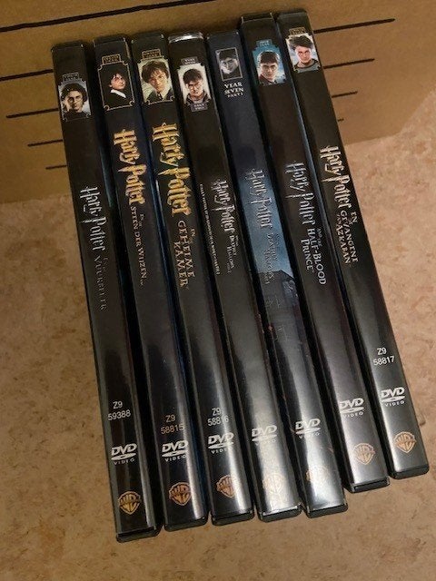 TK 7 Harry Potter DVD's, Ophalen, Engels, Nederlands, Science Fiction en Fantasy