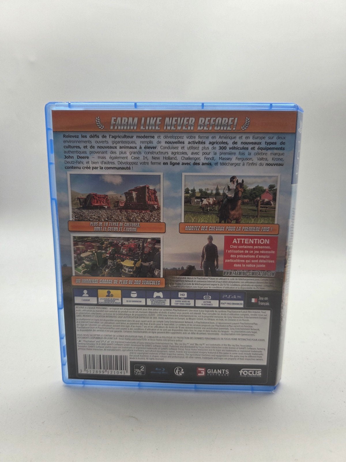 Farming Simulator 19 PS4 - Day One Edition, Online, 1 speler, Info@giants-software.com, Ophalen of Verzenden