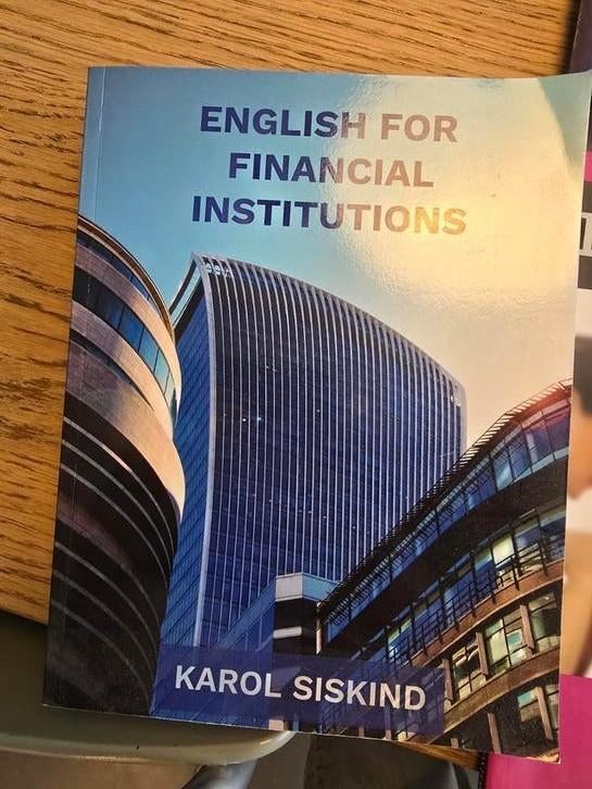 English for Financial Institutions - Karol Siskind, Ophalen of Verzenden, Alpha