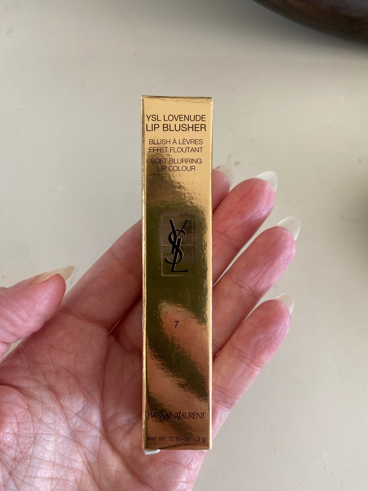 YSL Lovenude Lip Blusher - Zachte Blurring Lipkleur, Sieraden, Tassen en Uiterlijk, Lippen, Ophalen of Verzenden, Zo goed als nieuw