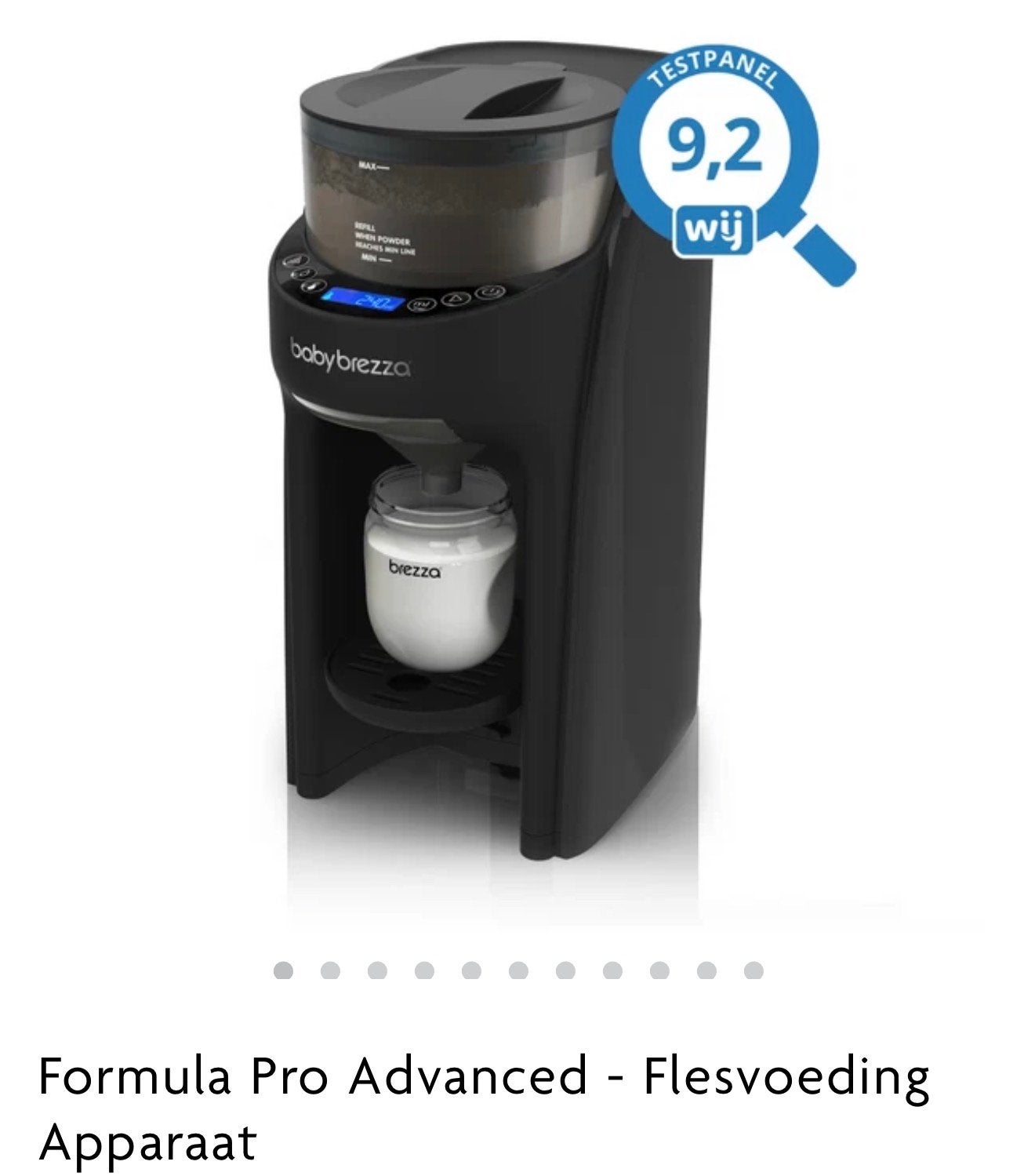 Baby Brezza Formula Pro Advanced Flesvoeding Apparaat, Zo goed als nieuw, Babyvoedingmaker, Baby Brezza, Ophalen