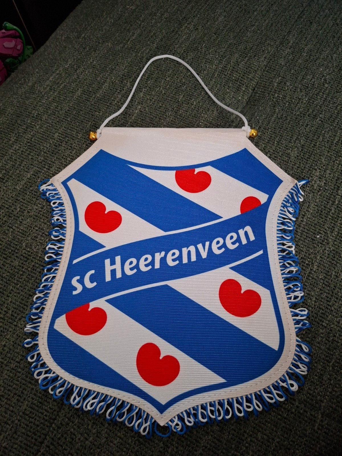 SC Heerenveen vaan, Ophalen of Verzenden, Overige binnenlandse clubs, Vaantje of Sjaal