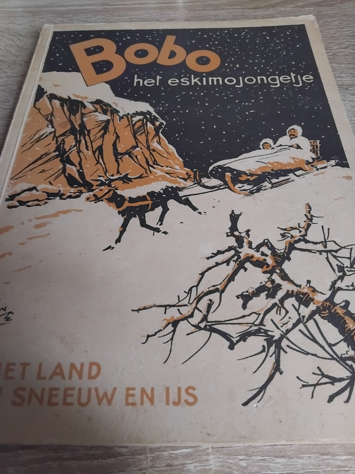 Bobo het Eskimojongetje - Het Land van Sneeuw en IJs, Ophalen of Verzenden, Gelezen, Onbekend, Fictie algemeen