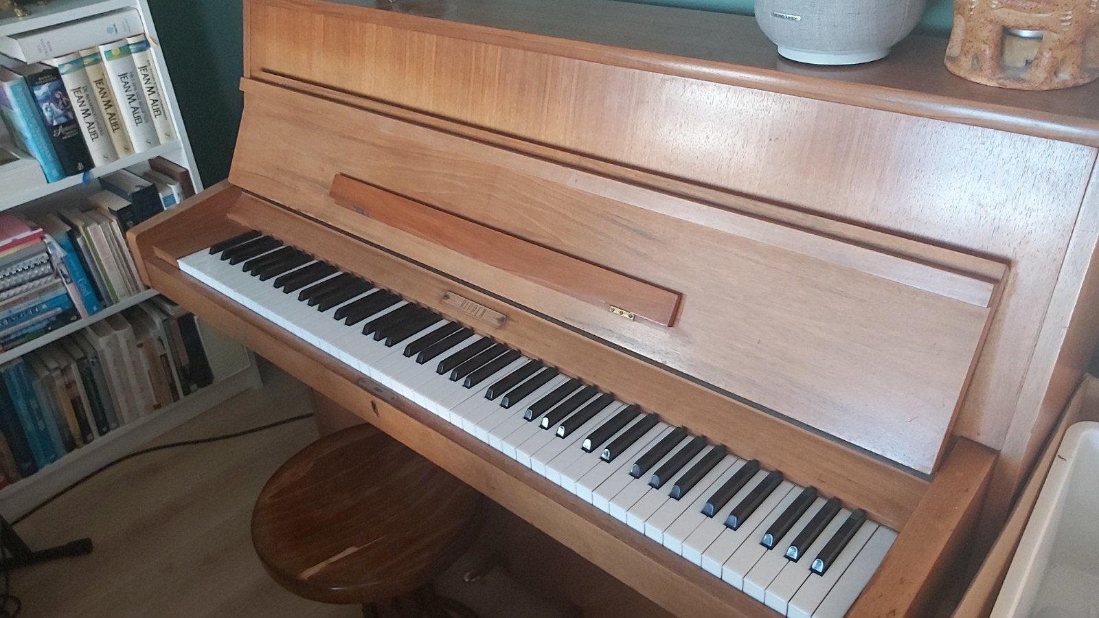 Rippen piano, Ophalen, Gebruikt, Bruin