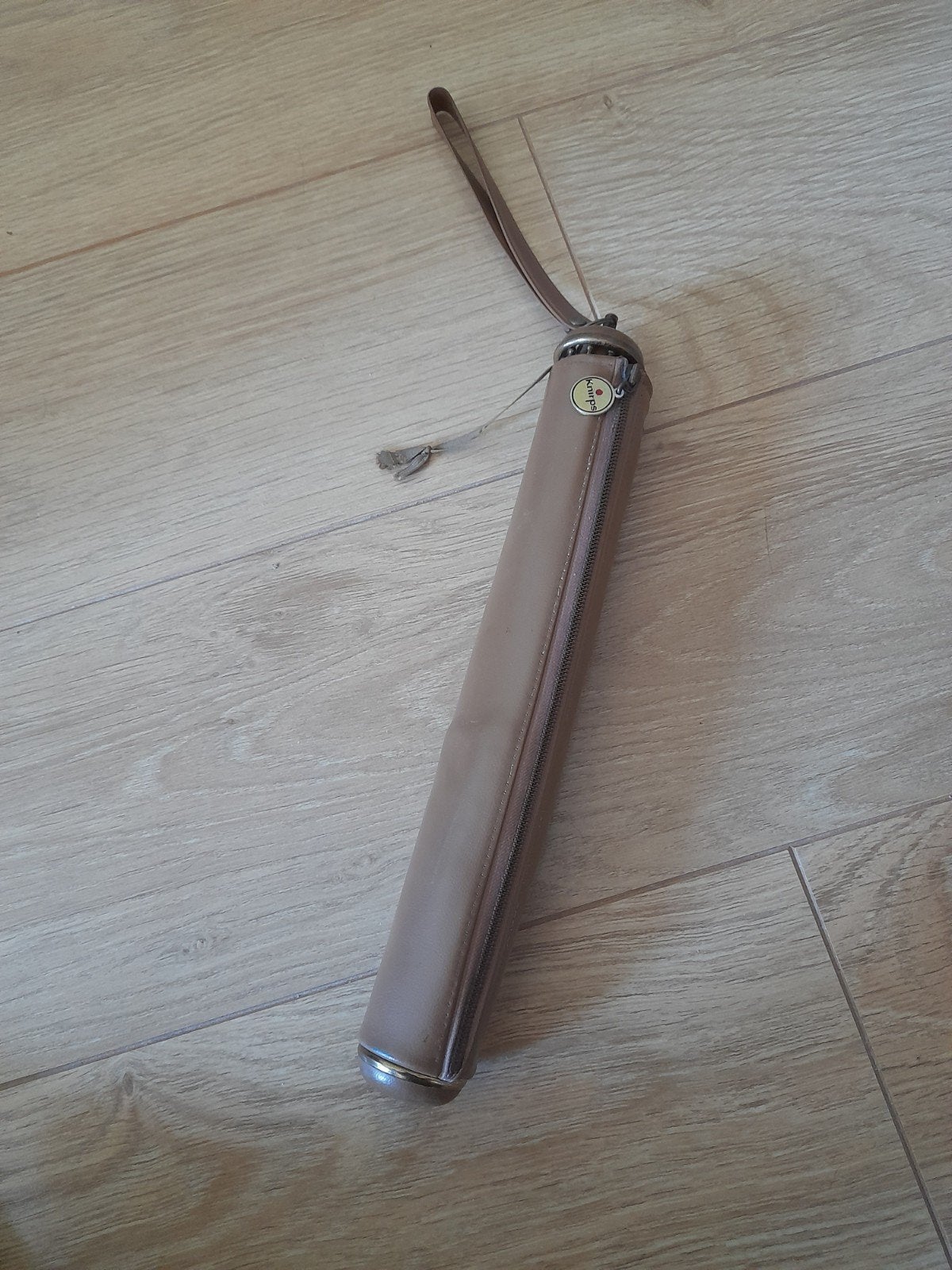 Vintage Knirps Parapluu met Originele Houder en Koper, Ophalen of Verzenden