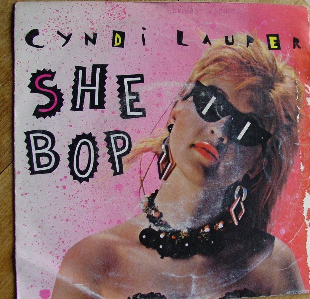 45T 7INCH VINYL SINGLE CYNDI LAUPER, Ophalen of Verzenden, Zo goed als nieuw, Pop
