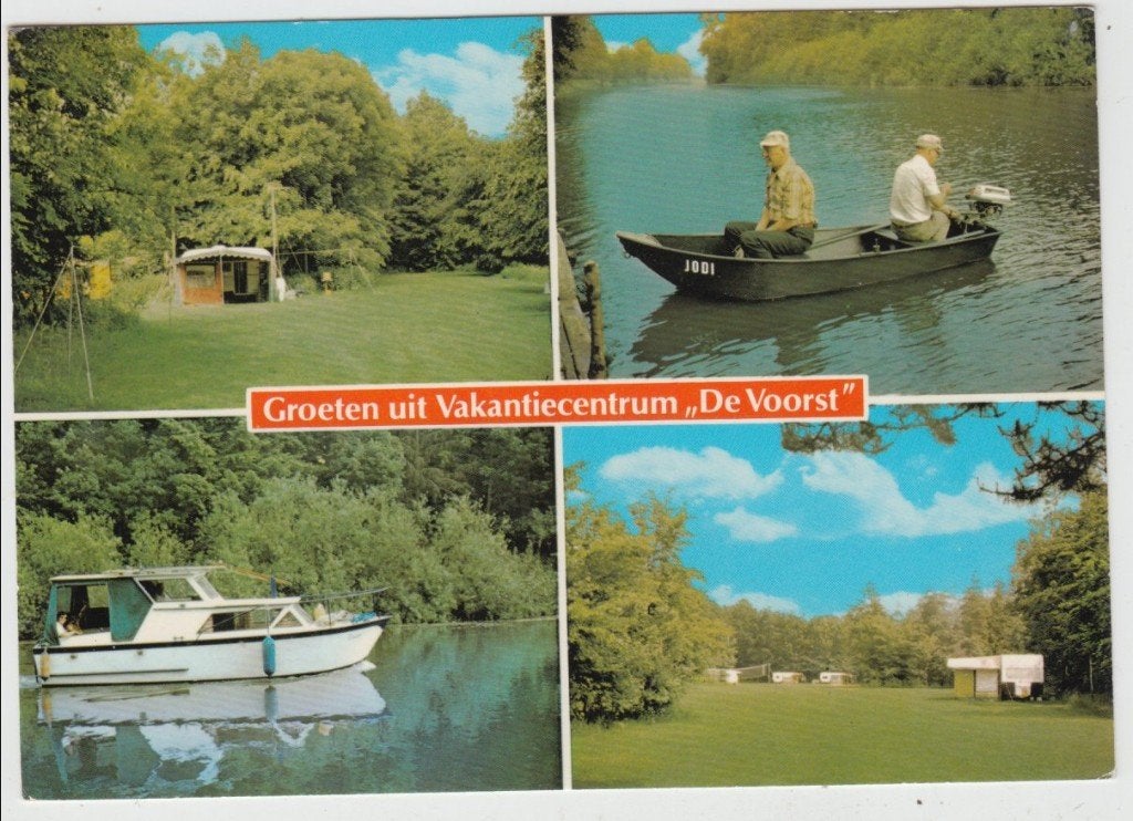 Kraggenburg N.O.P. Vakantiecentrum De Voorst 1981 gelopen, Verzenden, 1980 tot heden, Gelopen, Flevoland