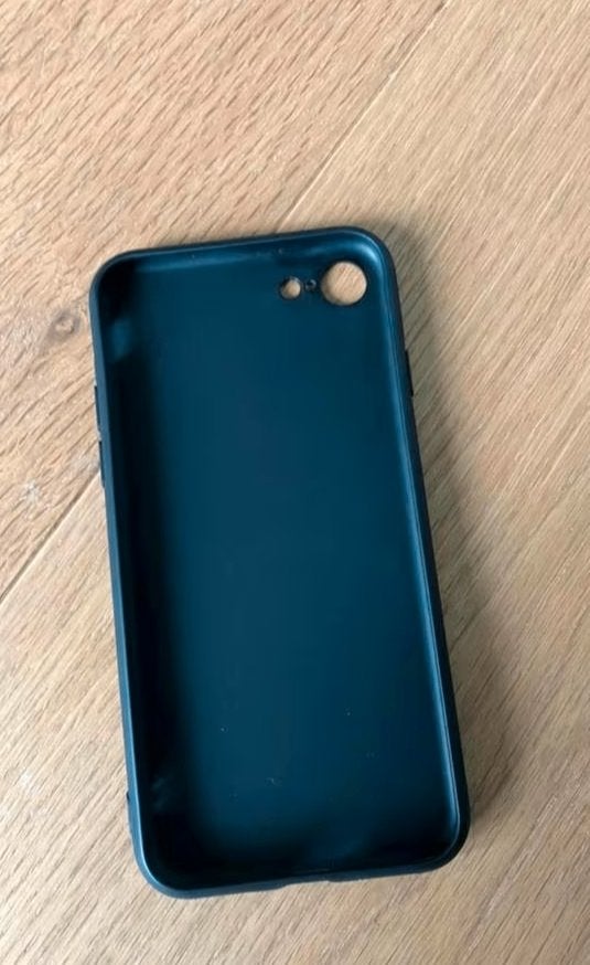 4x Hoesjes iPhone 7/8/SE2/SE3 Zwarte, Telecommunicatie, Mobiele telefoons | Hoesjes en Frontjes | Apple iPhone, Ophalen of Verzenden