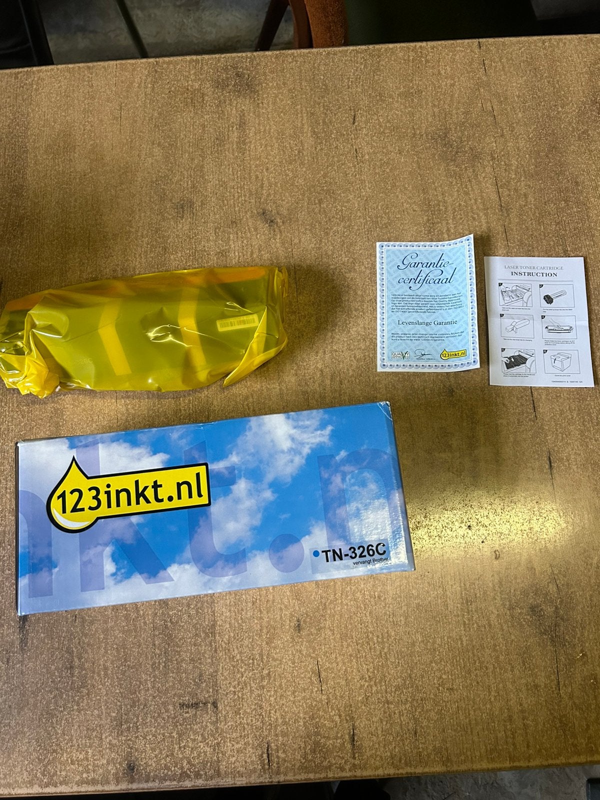 123inkt toner TN-326C, Ophalen, Nieuw, Toner