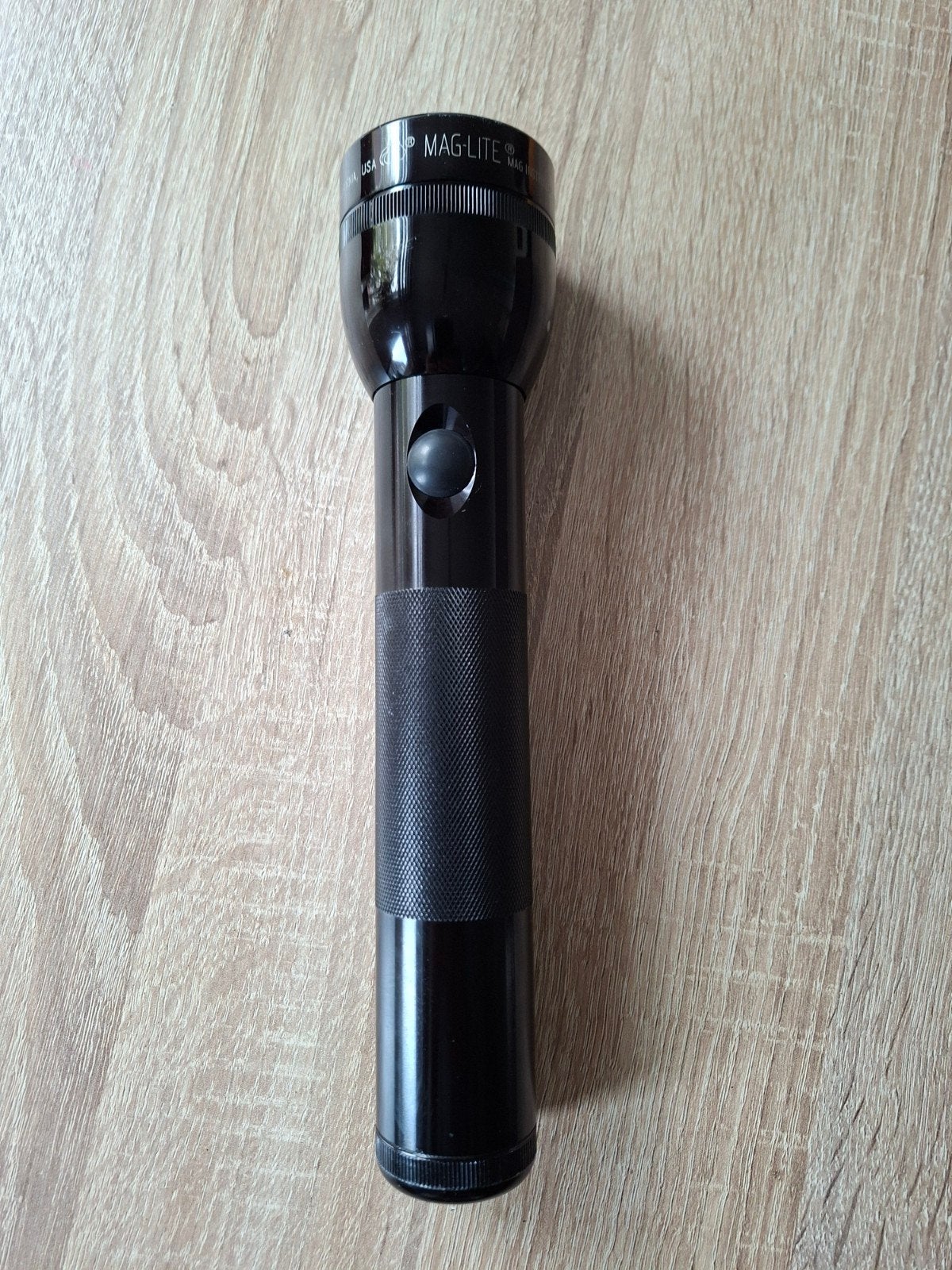 Maglite 2D Zwart Originele lamp (1), Ophalen of Verzenden, Gebruikt, Batterij