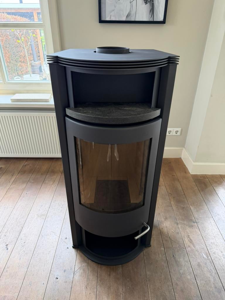 Skantherm Tano 6kW Speksteenkachel Houtkachel Vrijstaand, Huis en Inrichting, Kachels, Houtkachel, Ophalen of Verzenden, Zo goed als nieuw