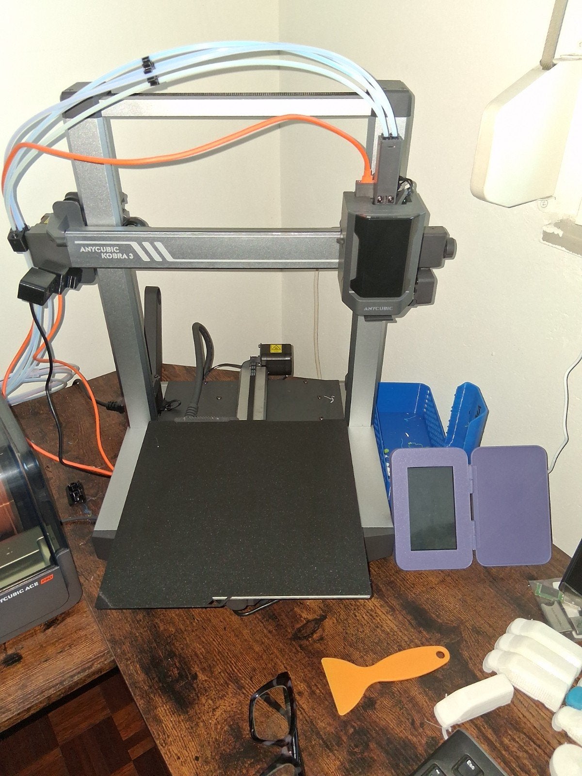 Anycubic Cobra 3D 8 kleuren printer, Ophalen, Gebruikt, Filament, Anycubic