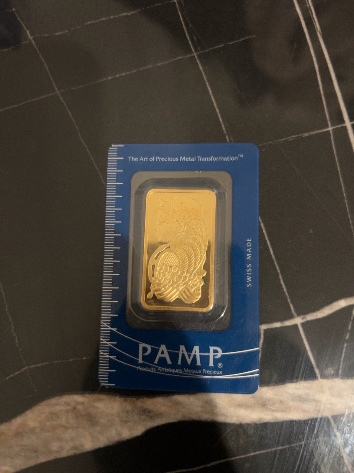 PAMP Suisse 1 Ounce Fijngoud Baar 999.9, Ophalen of Verzenden, Goud