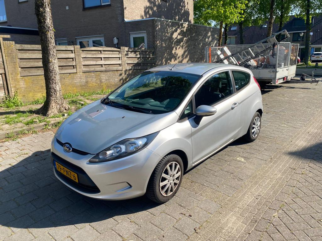 Ford Fiësta 1.25 44KW 3DR 2011 Grijs, Auto's, Ford, Fiësta, ABS, Airbags, Airconditioning, Centrale vergrendeling, Elektrische buitenspiegels