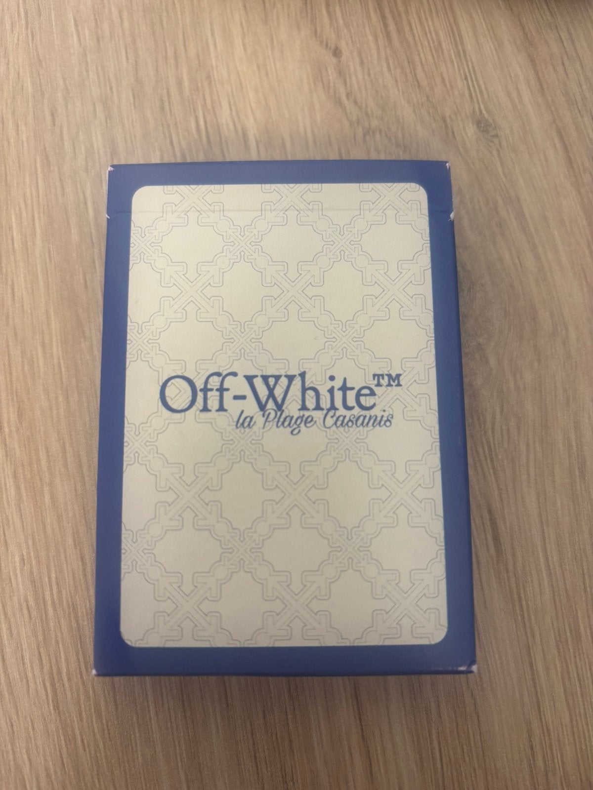 Off-White x la Plage Casanis speelkaarten, Ophalen of Verzenden, Nieuw, Speelkaart(en)