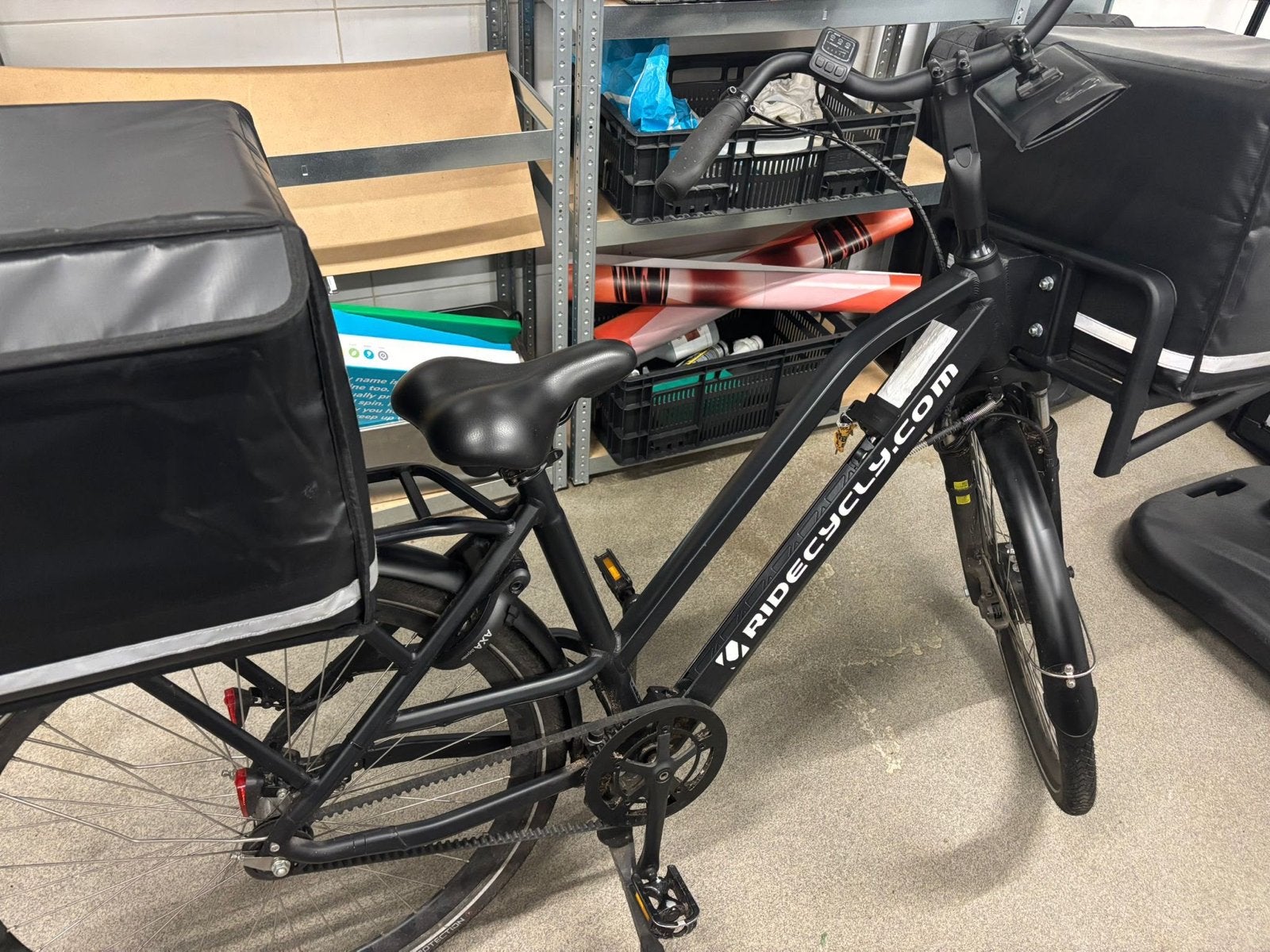 5 x Ride Cycly Elektrische Bezorgfiets - Ideaal voor horeca, Fietsen en Brommers, Elektrische fietsen, Gebruikt, Overige merken