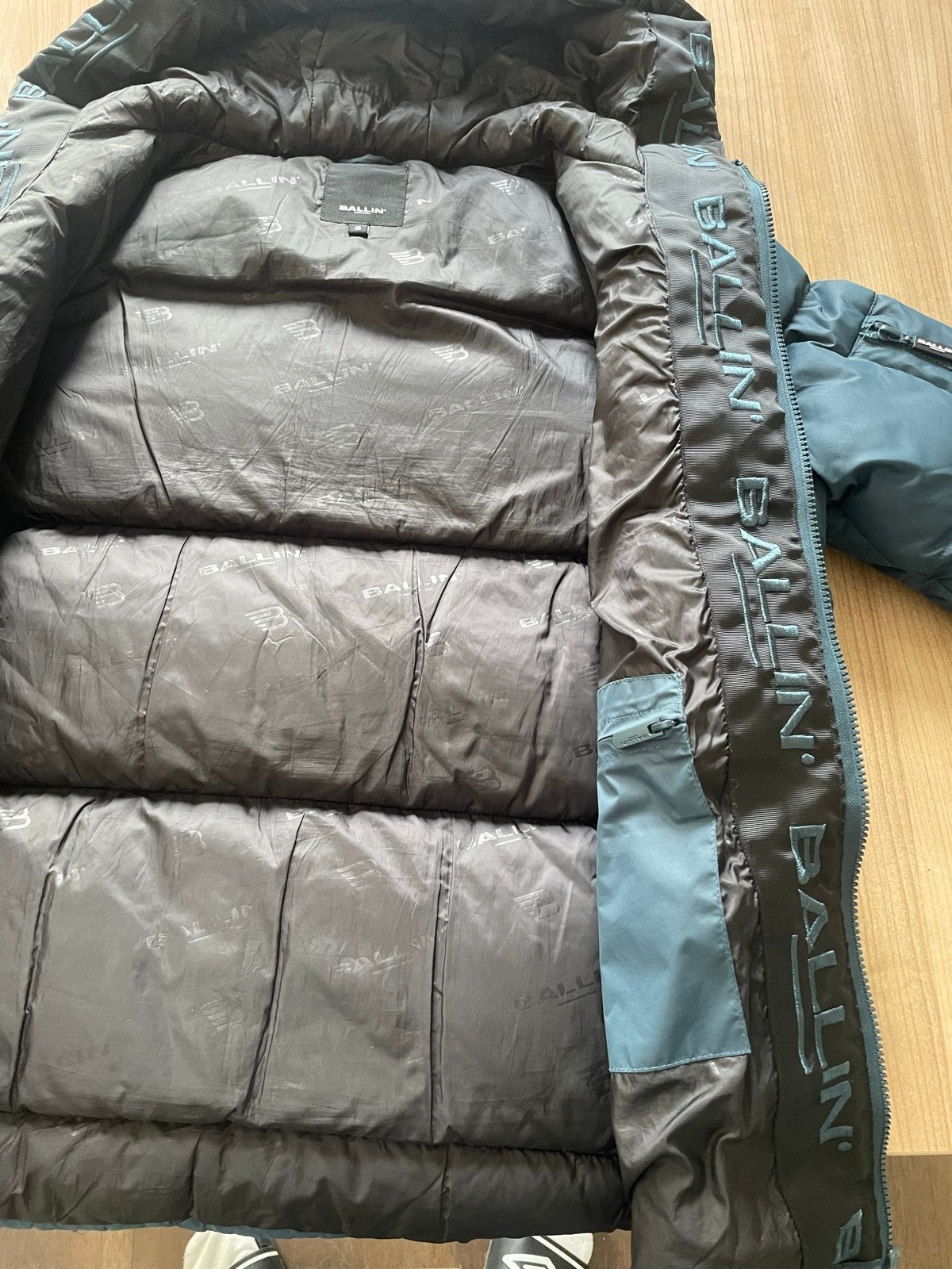 Ballin' Amsterdam Puffer Jas - Maat 16, Ophalen of Verzenden, Nieuw, Groen
