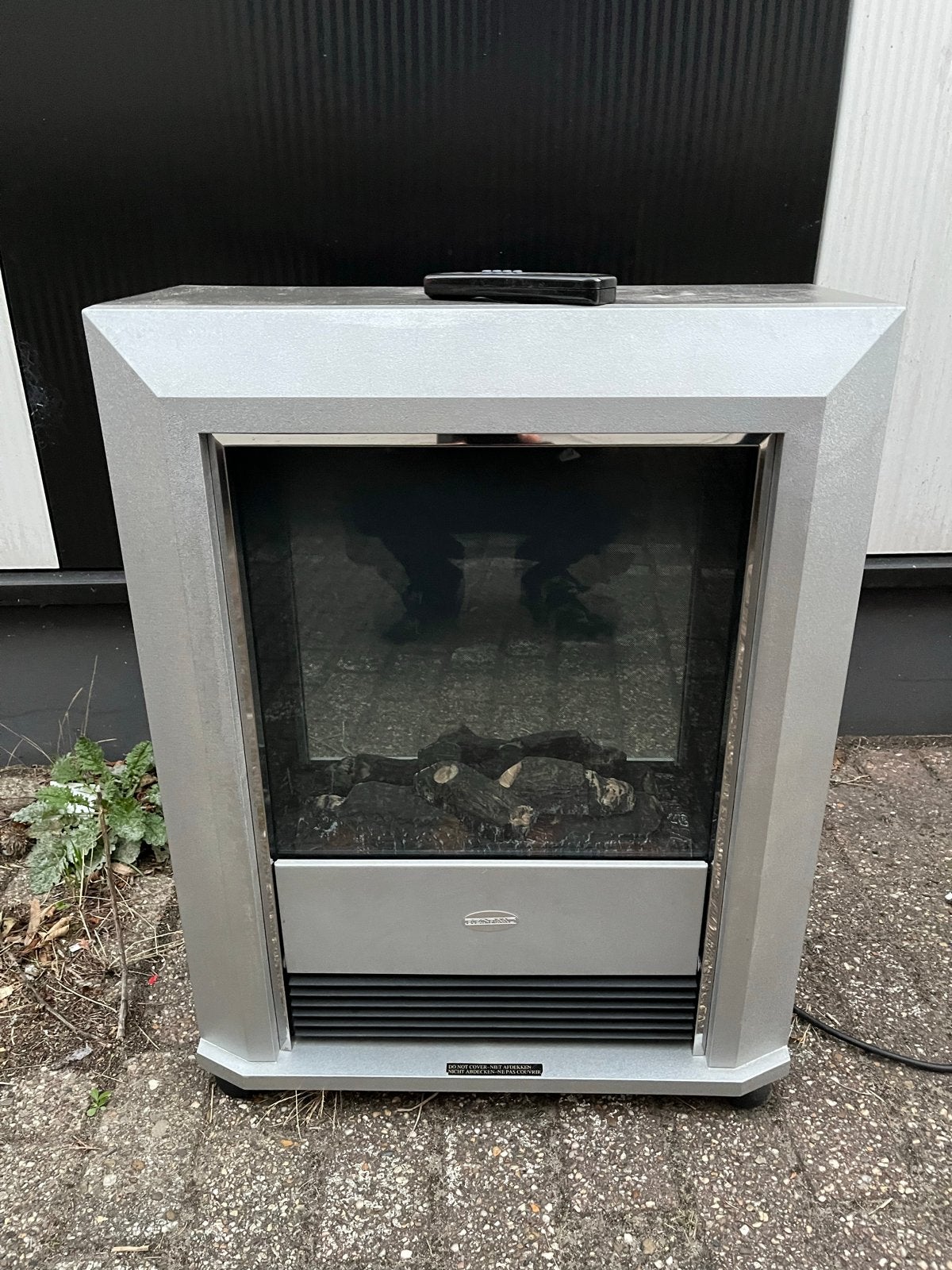 Sfeerhaard met kachel - Benraad LEE 20RC, Ophalen, Gebruikt, Elektrische haard, Vrijstaande haard
