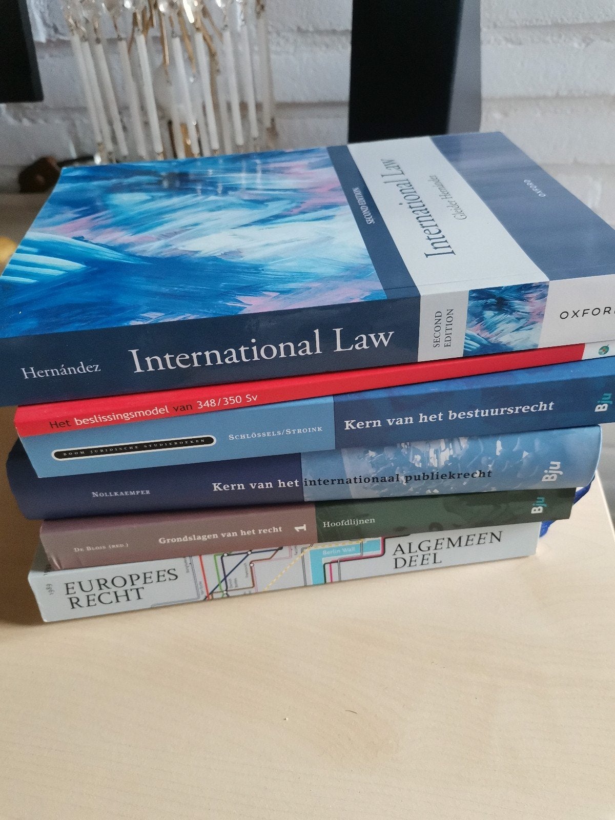 6 boeken voor studie WO Rechtsgeleerdheid, Boeken, Studieboeken en Cursussen, Diverse auteurs, Ophalen of Verzenden, Alpha, WO