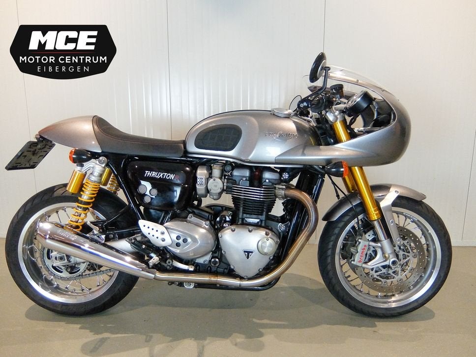 TRIUMPH THRUXTON 1200 R (bj 2016), Motoren, 2 cilinders, Motorrijbewijs A, Bedrijf, Onbekend
