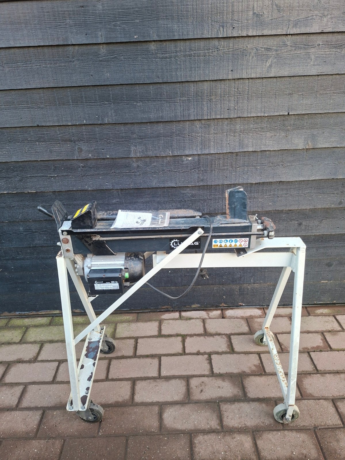 Kloofmachine 5 ton, Tuin en Terras, Ophalen, Gebruikt, Lumag, Liggend